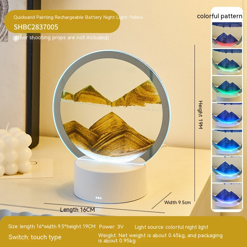Quicksand Lamp – Unique Decorative Gift