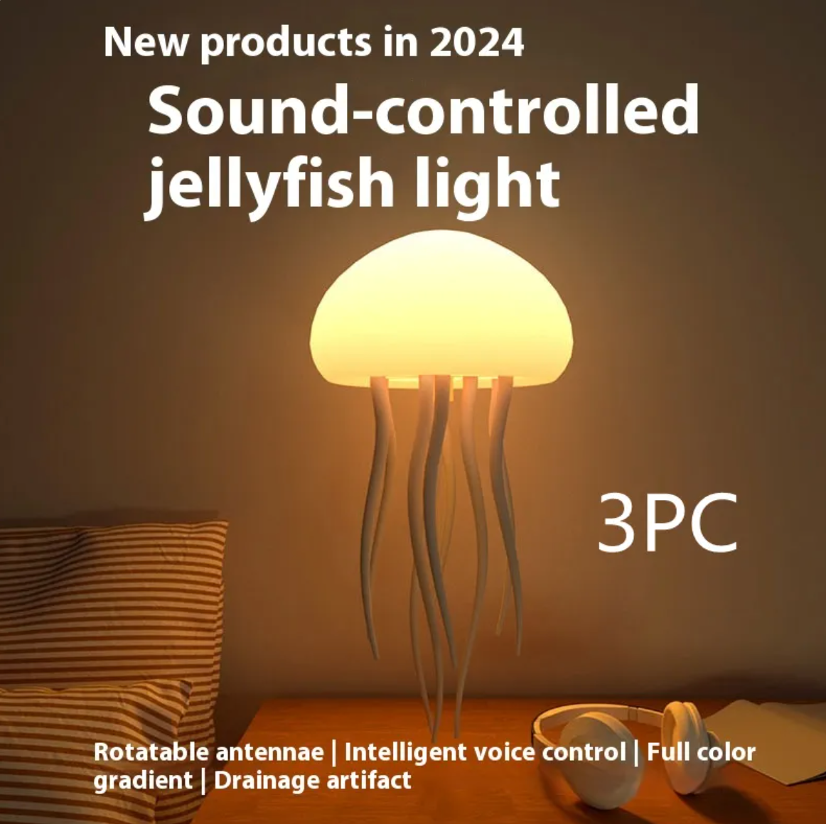 Jellyfish Mood Lamp LED Jellyfish Night Light