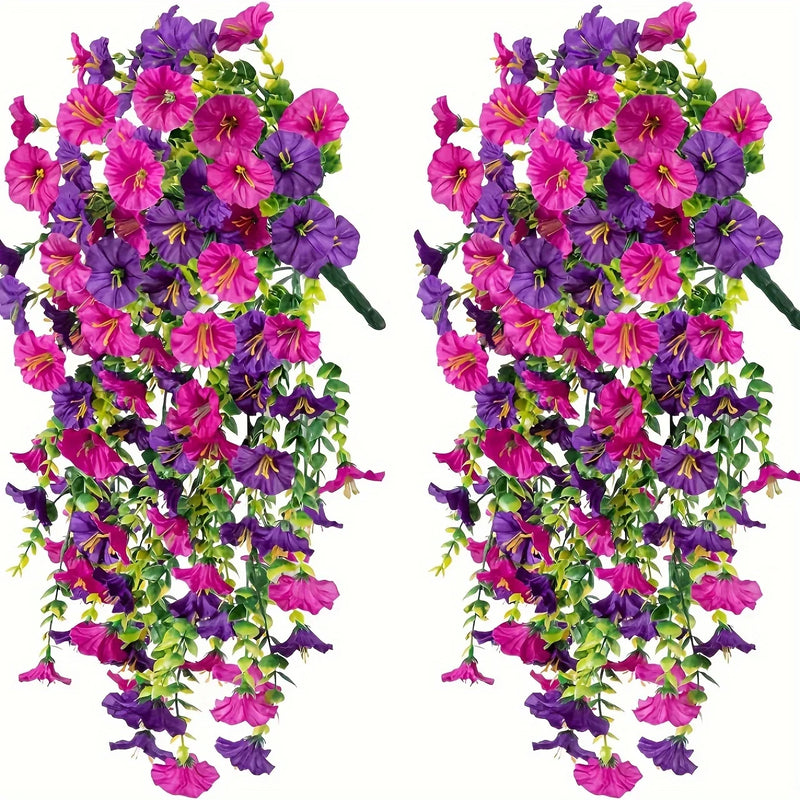 Artificial Hanging Flower Duo