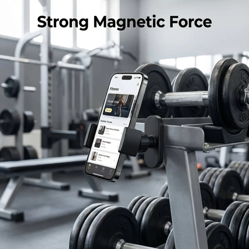 Magnetic Phone Clamp side view