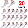 30 Pairs Color-Block Ankle Socks