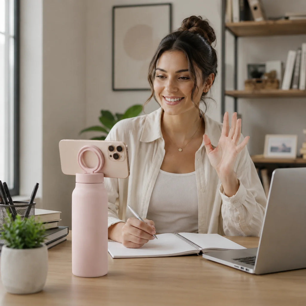 Magnetic Phone Holder Bottle