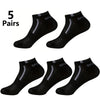 30 Pairs Men's Color-Block Ankle Socks