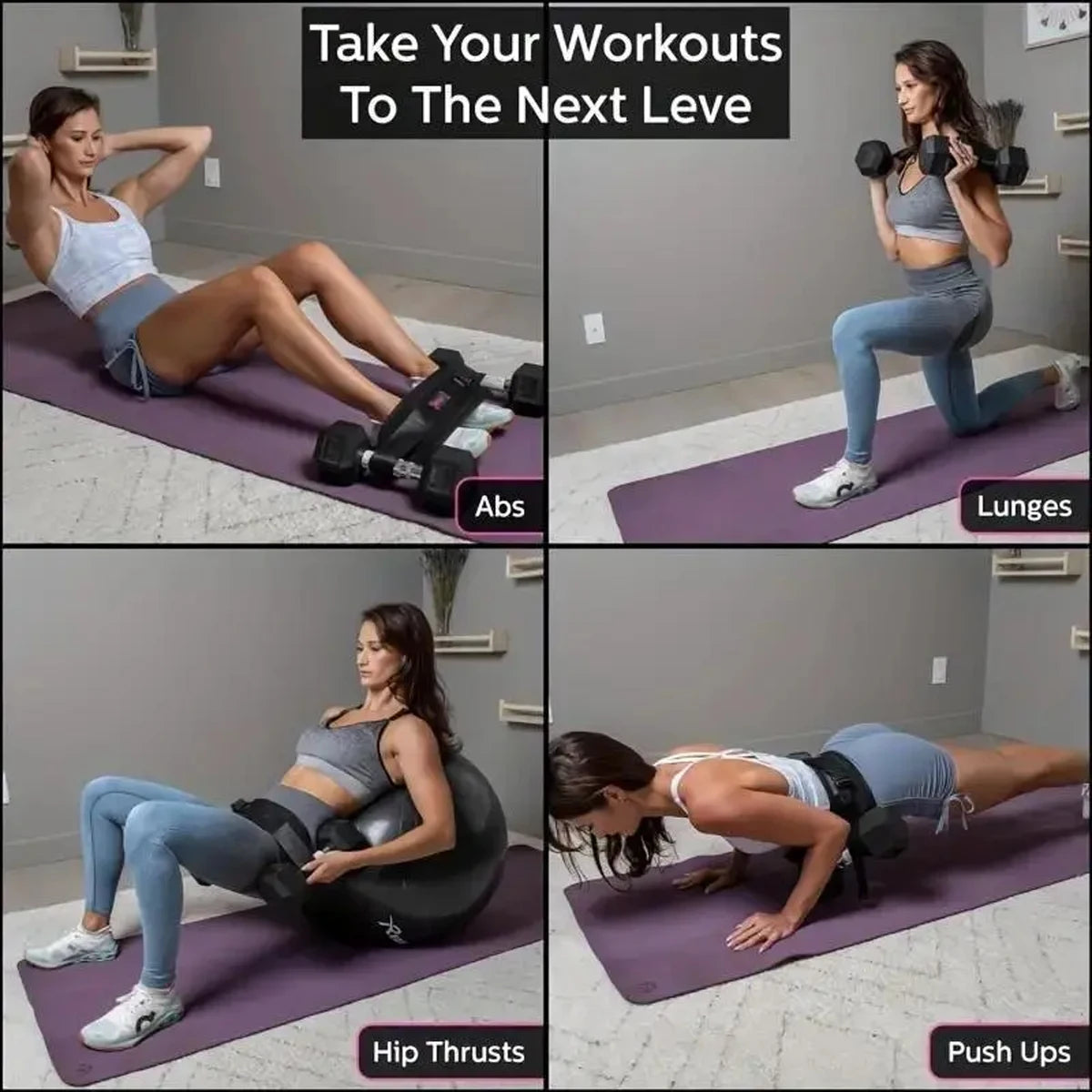 Dumbbell Carry Strap easy setup steps