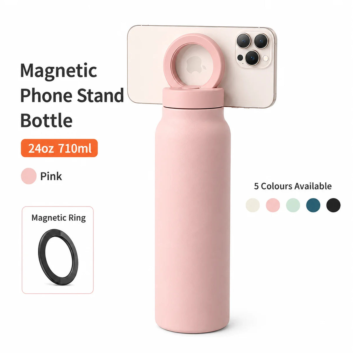 Magnetic Phone Holder Bottle