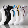 30 Pairs Men's Color-Block Ankle Socks