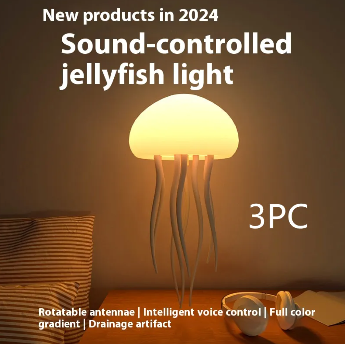 Jellyfish Mood Lamp LED Jellyfish Night Light