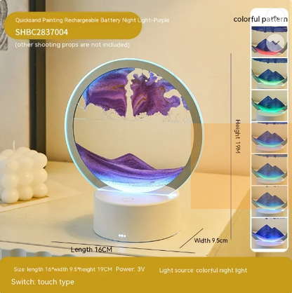 Quicksand Lamp – Unique Decorative Gift