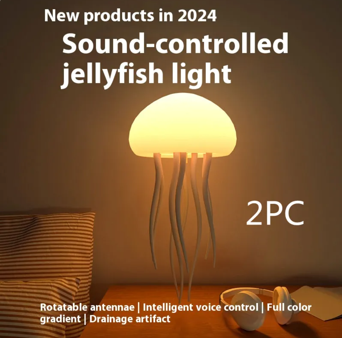 Jellyfish Mood Lamp LED Jellyfish Night Light